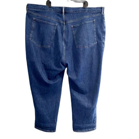 Old Navy Extra High-Rise Sky-Hi Straight Leg Jeans Button Fly Plus Size 28‎ - Picture 6 of 9